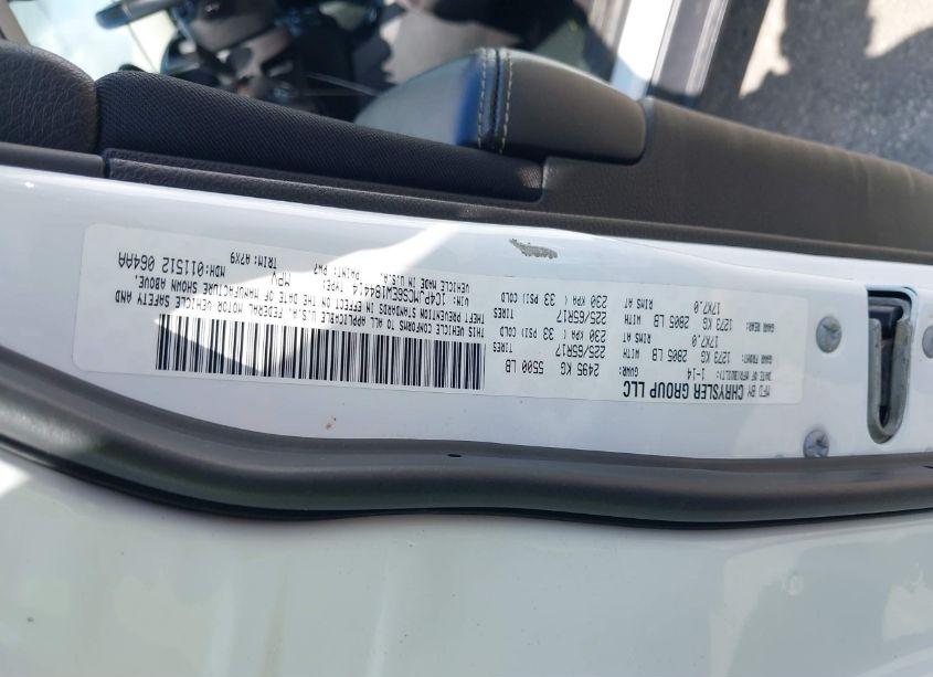 Photo 9 of 2014 Jeep Cherokee LATITUDE (VIN 1C4PJMCS6EW184414)