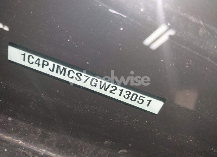 Photo 9 of 2016 Jeep Cherokee NORTH (VIN 1C4PJMCS7GW213051)