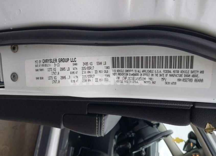 Photo 9 of 2014 Jeep Cherokee LATITUDE (VIN 1C4PJMCS8EW125834)