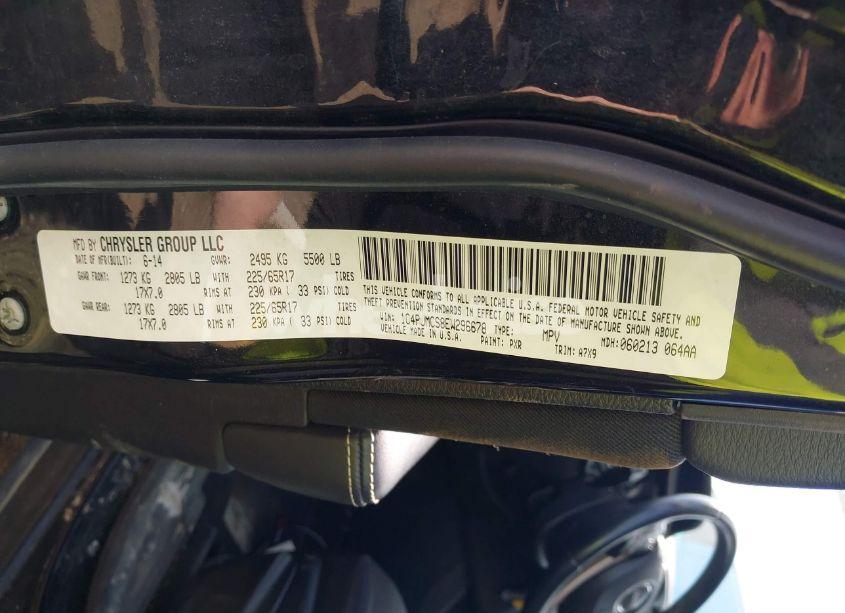 Photo 9 of 2014 Jeep Cherokee LATITUDE (VIN 1C4PJMCS8EW296678)