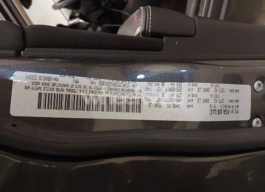 Photo 9 of 2017 Jeep Cherokee LATITUDE 4X4 (VIN 1C4PJMCS9HW501655)