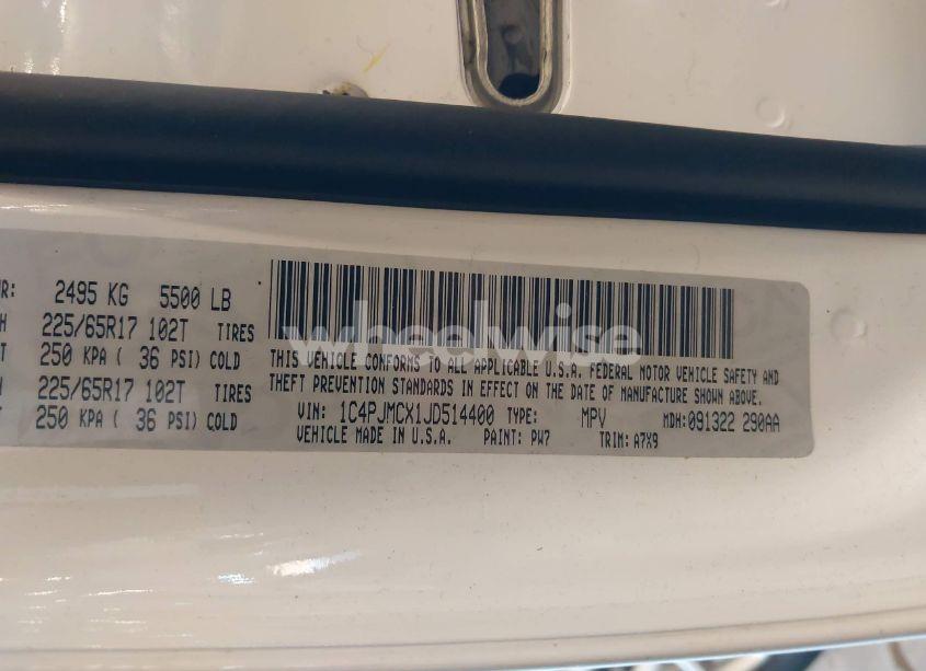 Photo 9 of 2018 Jeep Cherokee LATITUDE 4X4 (VIN 1C4PJMCX1JD514400)