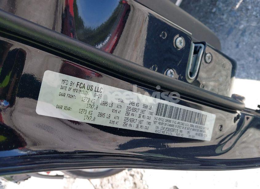 Photo 9 of 2019 Jeep Cherokee LATITUDE 4X4 (VIN 1C4PJMCX2KD307175)