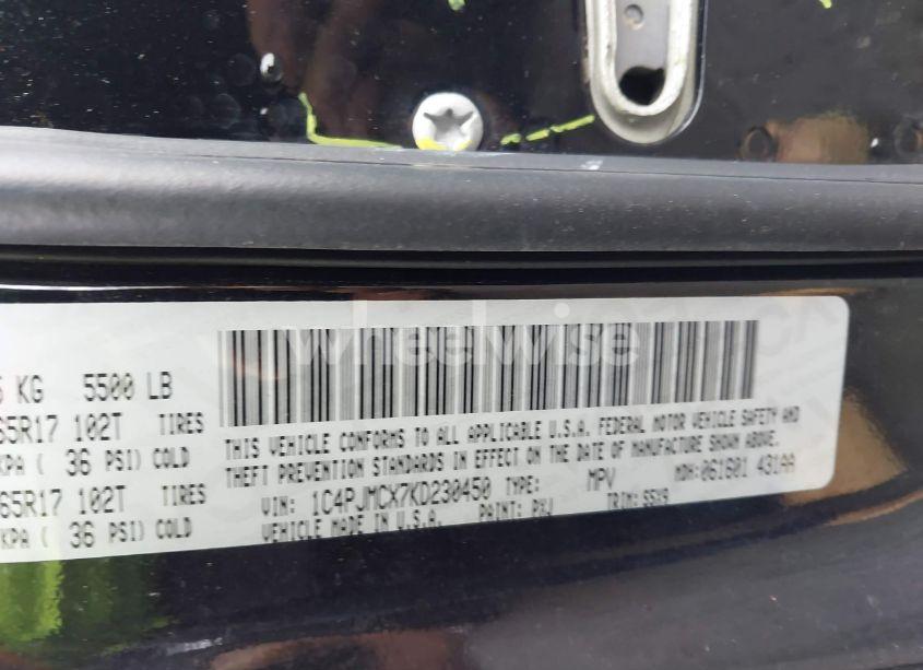 Photo 9 of 2019 Jeep Cherokee LATITUDE 4X4 (VIN 1C4PJMCX7KD230450)