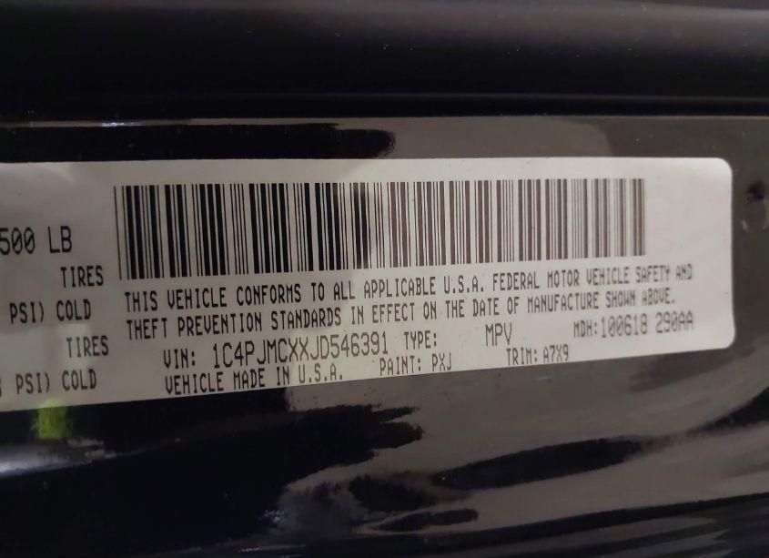 Photo 9 of 2018 Jeep Cherokee LATITUDE (VIN 1C4PJMCXXJD546391)