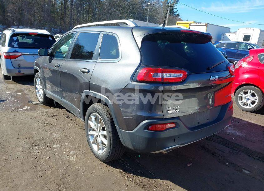 Photo 3 of 2016 Jeep Cherokee LIMITED (VIN 1C4PJMDB0GW115462)