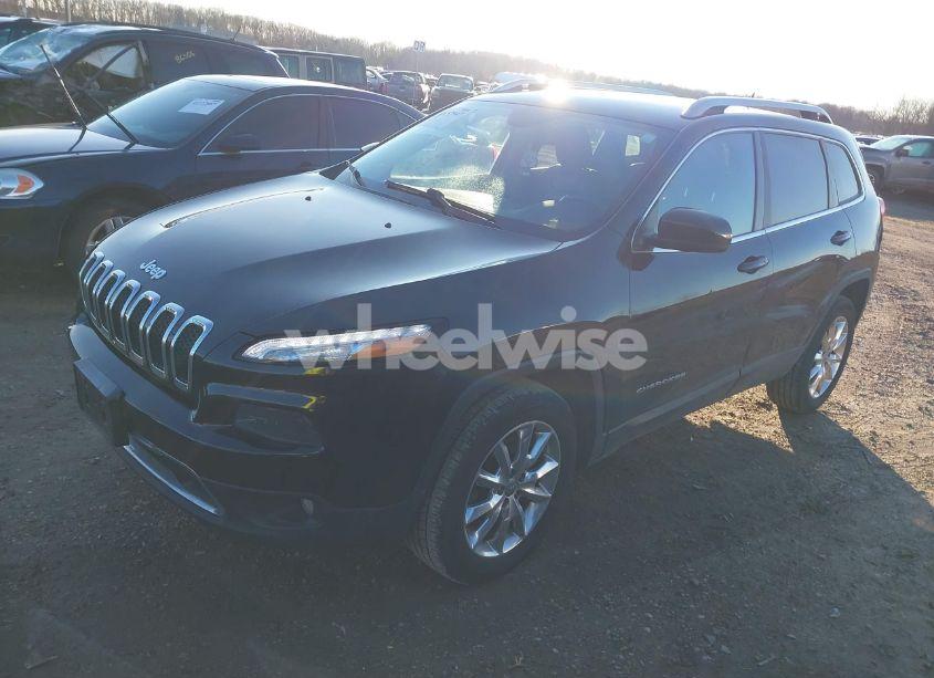 Photo 2 of 2014 Jeep Cherokee LIMITED (VIN 1C4PJMDB1EW219407)