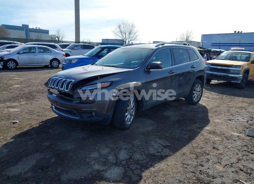 Photo 2 of 2015 Jeep Cherokee LIMITED (VIN 1C4PJMDB1FW708875)