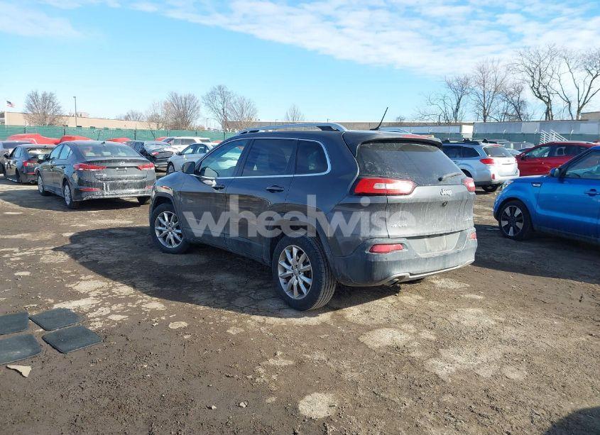 Photo 3 of 2015 Jeep Cherokee LIMITED (VIN 1C4PJMDB1FW708875)