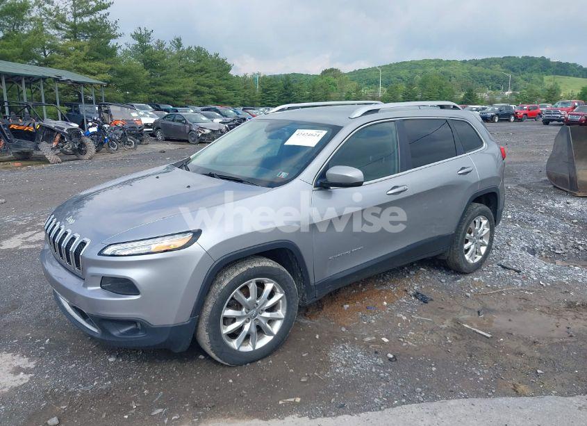 Photo 2 of 2015 Jeep Cherokee LIMITED (VIN 1C4PJMDB1FW749409)