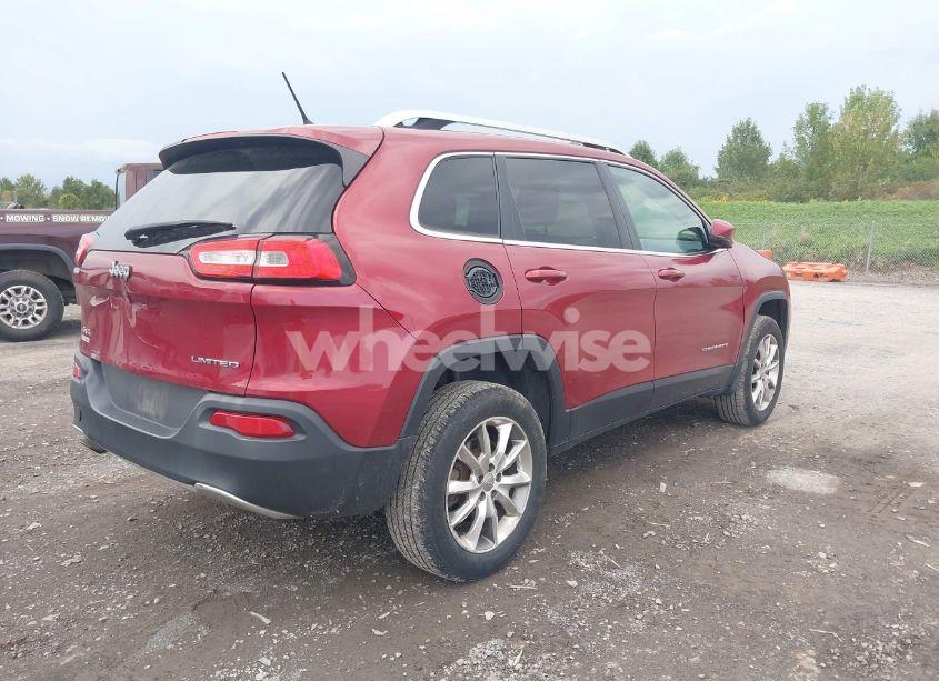 Photo 4 of 2014 Jeep Cherokee LIMITED (VIN 1C4PJMDB2EW128999)