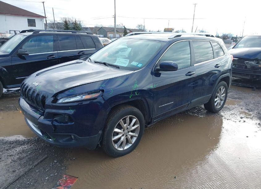 Photo 2 of 2014 Jeep Cherokee LIMITED (VIN 1C4PJMDB2EW173537)