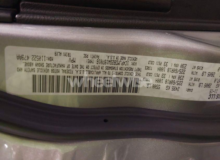 Photo 9 of 2016 Jeep Cherokee LIMITED (VIN 1C4PJMDB2GW197016)