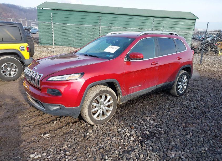 Photo 2 of 2017 Jeep Cherokee LIMITED (VIN 1C4PJMDB2HW632697)