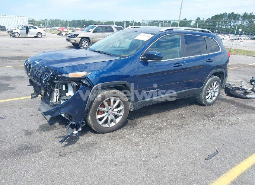 Photo 2 of 2018 Jeep Cherokee LIMITED 4X4 (VIN 1C4PJMDB2JD617487)