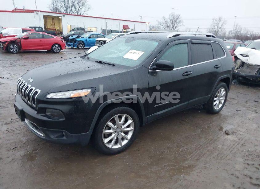 Photo 2 of 2015 Jeep Cherokee LIMITED (VIN 1C4PJMDB3FW636609)