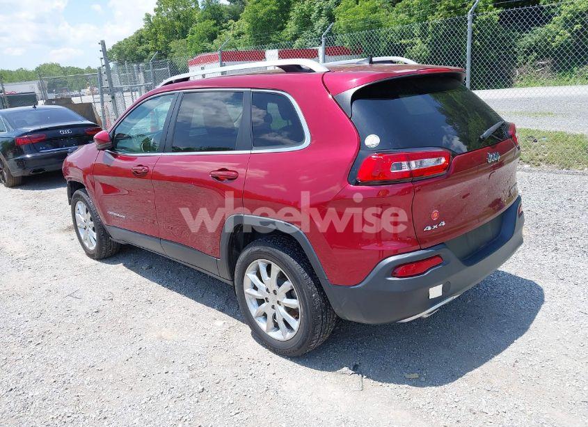Photo 3 of 2016 Jeep Cherokee LIMITED (VIN 1C4PJMDB3GW267073)