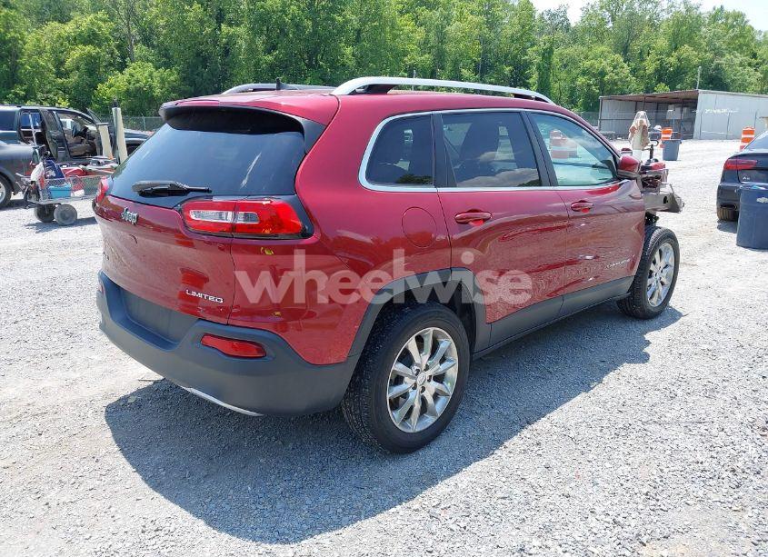Photo 4 of 2016 Jeep Cherokee LIMITED (VIN 1C4PJMDB3GW267073)