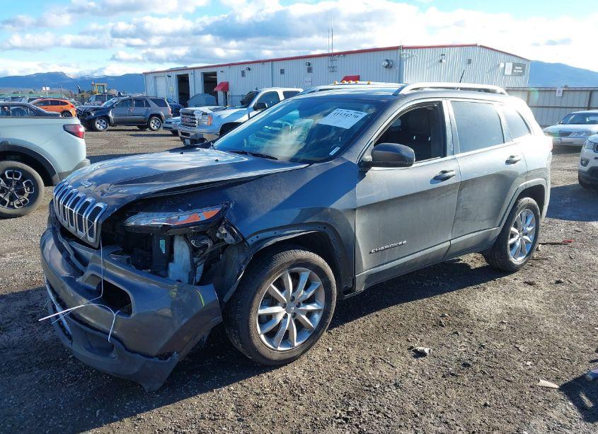 Photo 2 of 2016 Jeep Cherokee LIMITED (VIN 1C4PJMDB3GW339700)