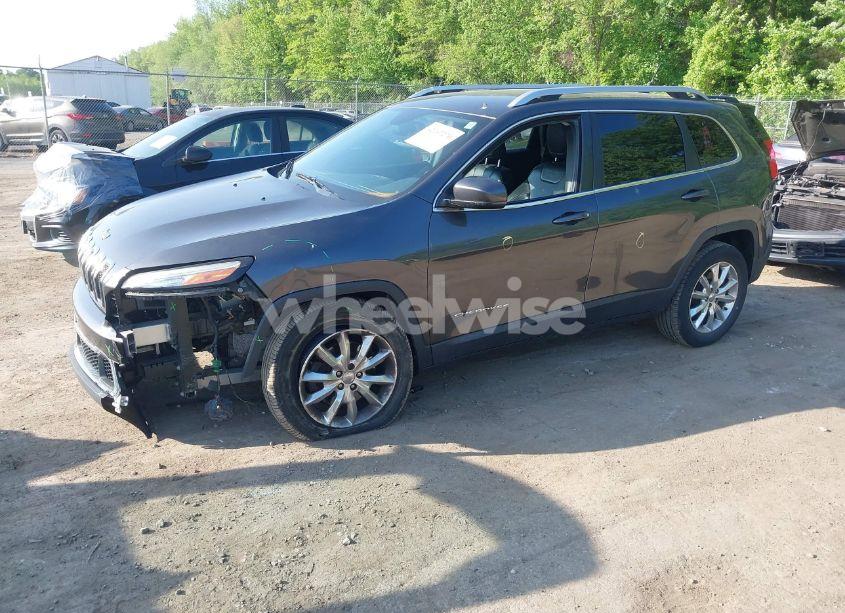 Photo 2 of 2015 Jeep Cherokee LIMITED (VIN 1C4PJMDB4FW610956)