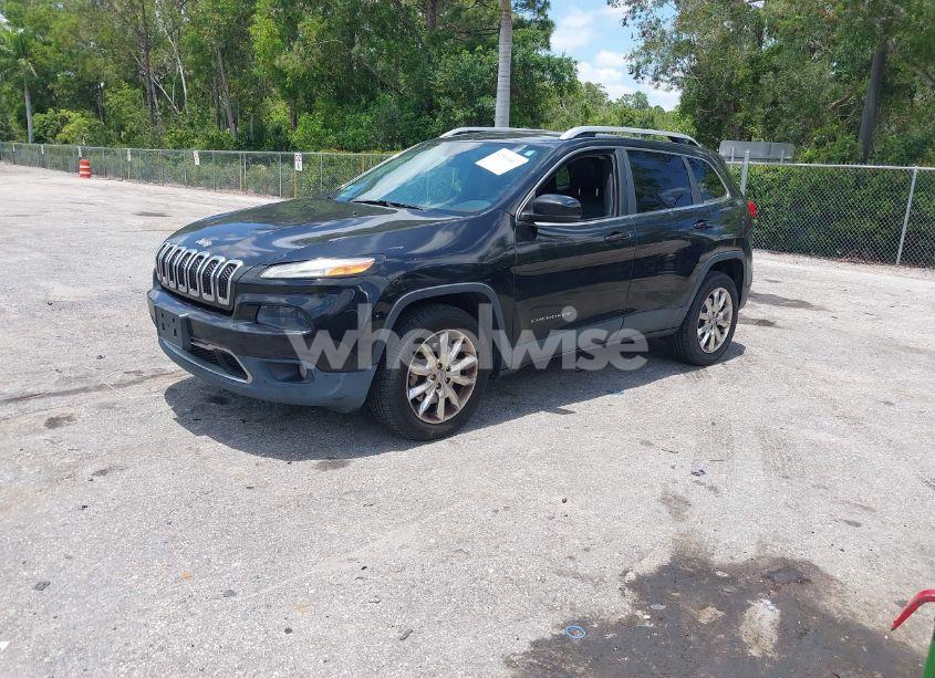 Photo 2 of 2016 Jeep Cherokee LIMITED (VIN 1C4PJMDB4GW151834)