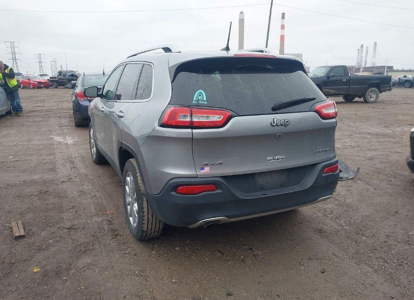 Photo 3 of 2016 Jeep Cherokee LIMITED (VIN 1C4PJMDB4GW283489)