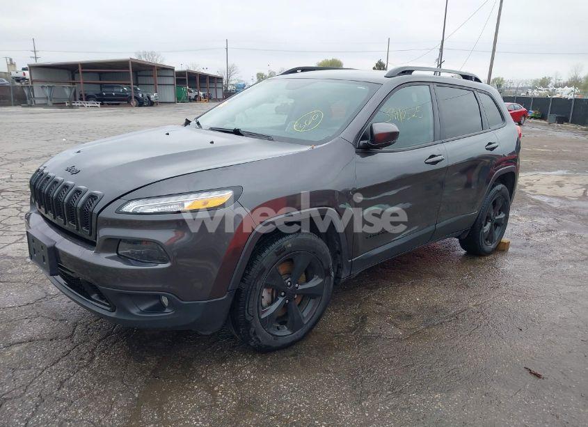 Photo 2 of 2017 Jeep Cherokee HIGH ALTITUDE 4X4 (VIN 1C4PJMDB4HW664678)
