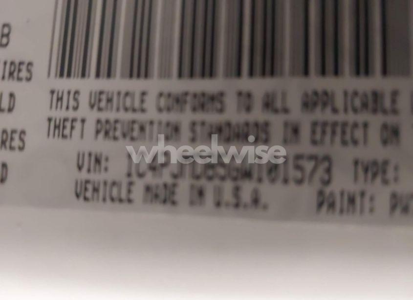 Photo 9 of 2016 Jeep Cherokee LIMITED (VIN 1C4PJMDB5GW101573)