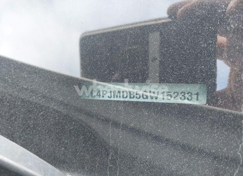 Photo 9 of 2016 Jeep Cherokee LIMITED (VIN 1C4PJMDB5GW152331)