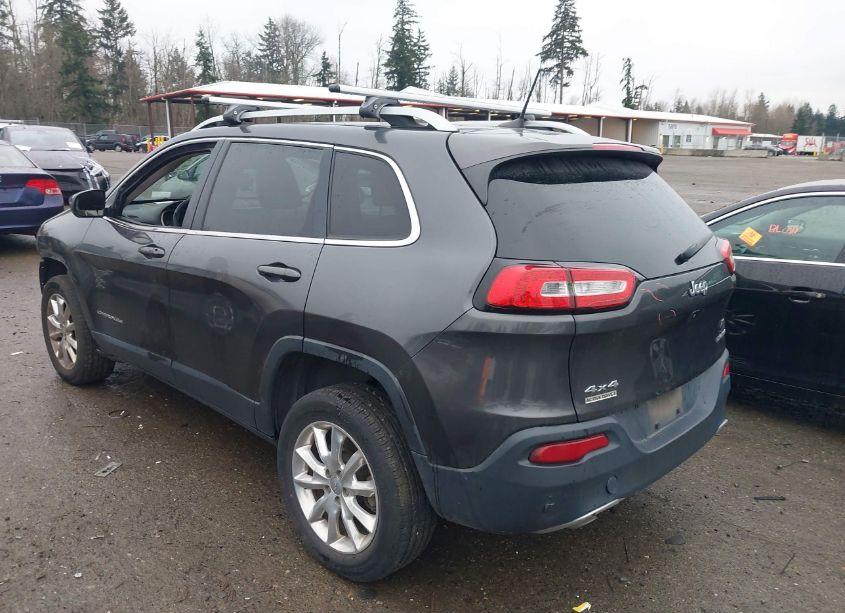 Photo 3 of 2016 Jeep Cherokee LIMITED (VIN 1C4PJMDB5GW294209)