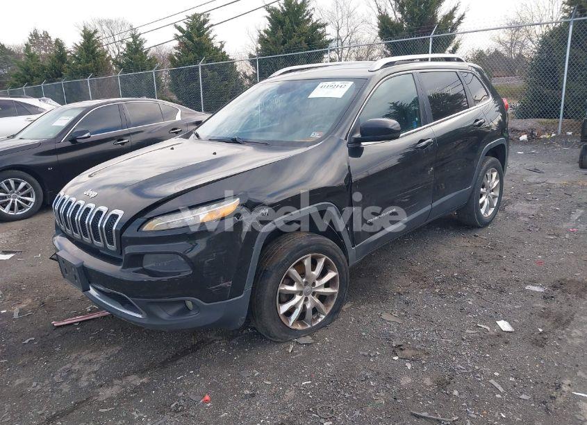 Photo 2 of 2016 Jeep Cherokee LIMITED (VIN 1C4PJMDB5GW326088)