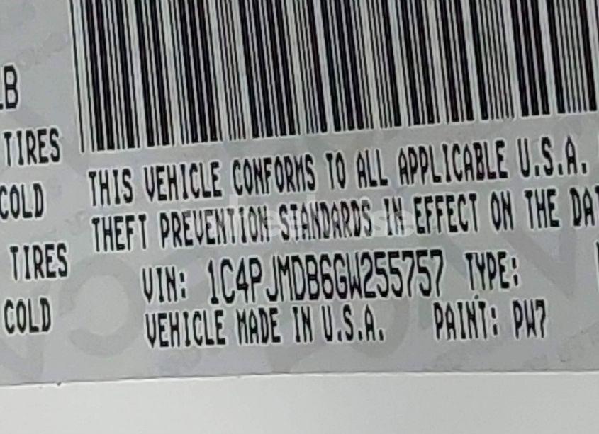 Photo 9 of 2016 Jeep Cherokee LIMITED (VIN 1C4PJMDB6GW255757)