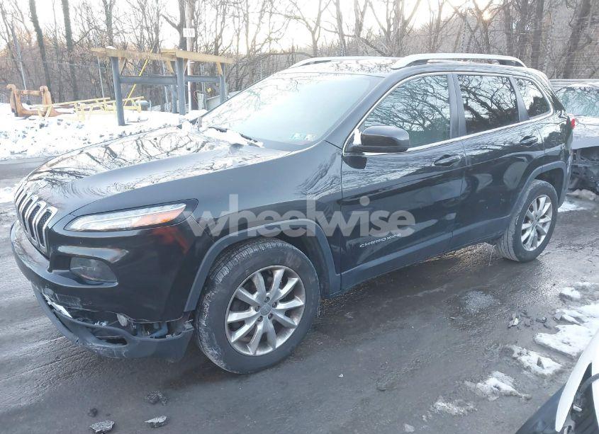 Photo 2 of 2016 Jeep Cherokee LIMITED (VIN 1C4PJMDB6GW334250)