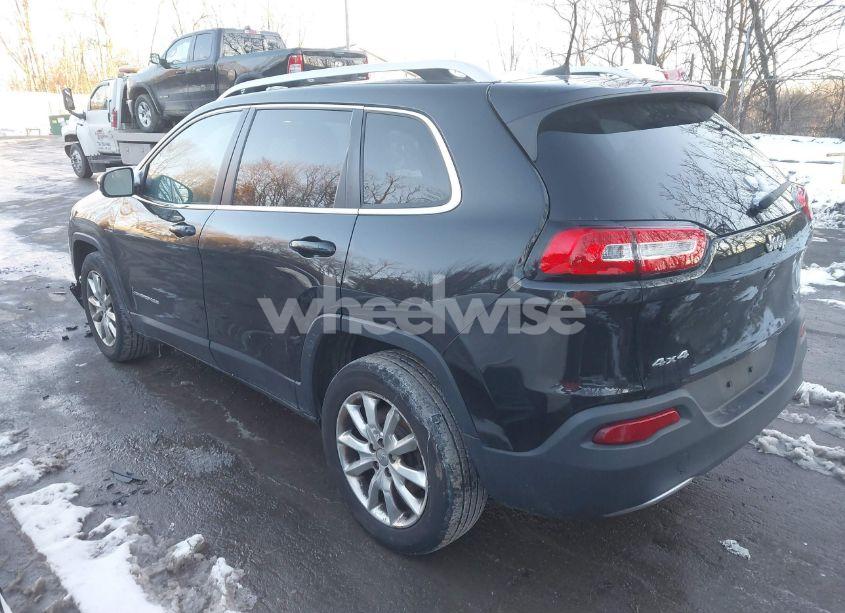 Photo 3 of 2016 Jeep Cherokee LIMITED (VIN 1C4PJMDB6GW334250)