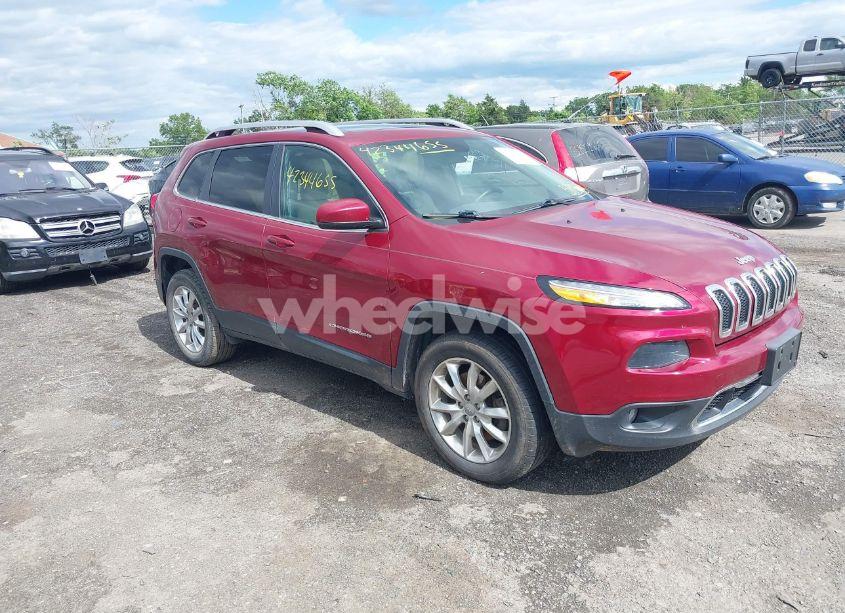 2017 Jeep Cherokee LIMITED 4X4 (VIN 1C4PJMDB6HW543666) main photo