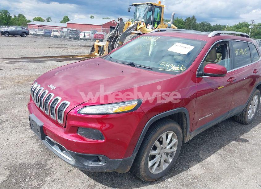Photo 2 of 2017 Jeep Cherokee LIMITED 4X4 (VIN 1C4PJMDB6HW543666)