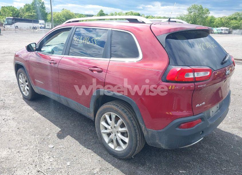 Photo 3 of 2017 Jeep Cherokee LIMITED 4X4 (VIN 1C4PJMDB6HW543666)