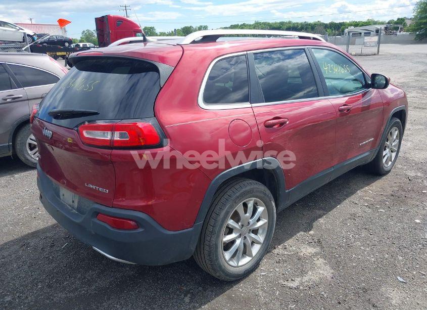 Photo 4 of 2017 Jeep Cherokee LIMITED 4X4 (VIN 1C4PJMDB6HW543666)