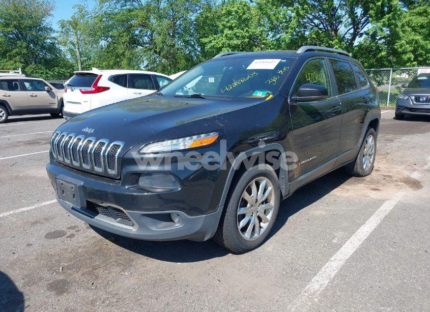 Photo 2 of 2016 Jeep Cherokee LIMITED (VIN 1C4PJMDB7GW318803)