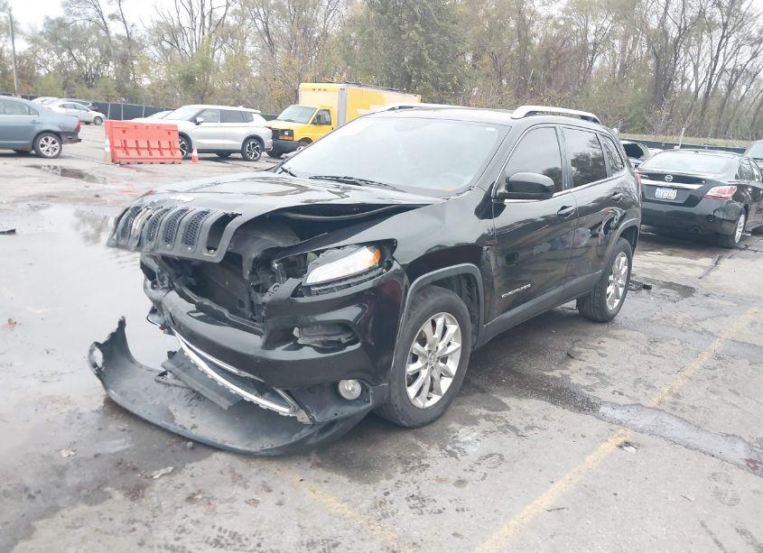 Photo 2 of 2014 Jeep Cherokee LIMITED (VIN 1C4PJMDB8EW266515)