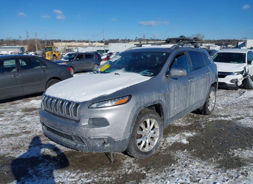 Photo 2 of 2016 Jeep Cherokee LIMITED (VIN 1C4PJMDB8GW202459)