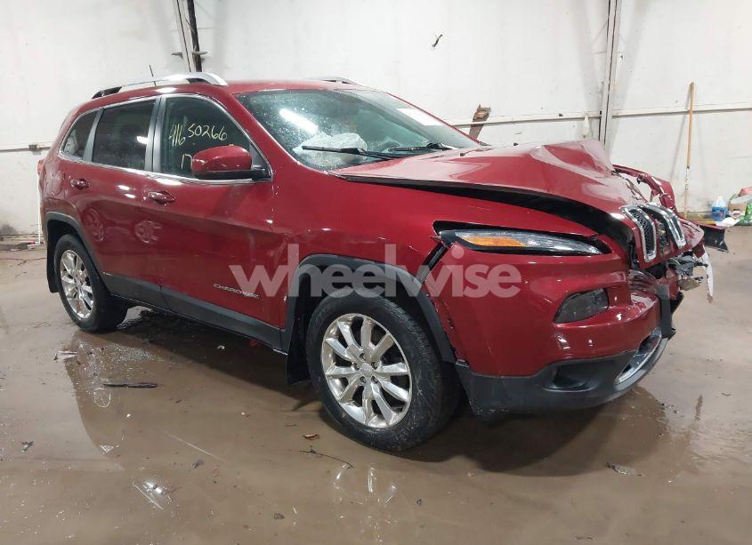 2017 Jeep Cherokee LIMITED 4X4 (VIN 1C4PJMDB8HW625950) main photo