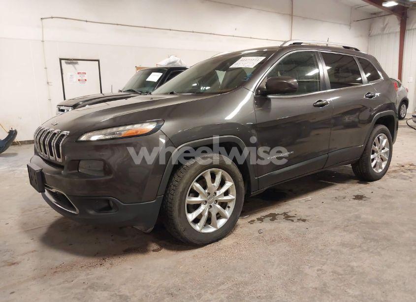 Photo 2 of 2016 Jeep Cherokee LIMITED (VIN 1C4PJMDB9GW202597)