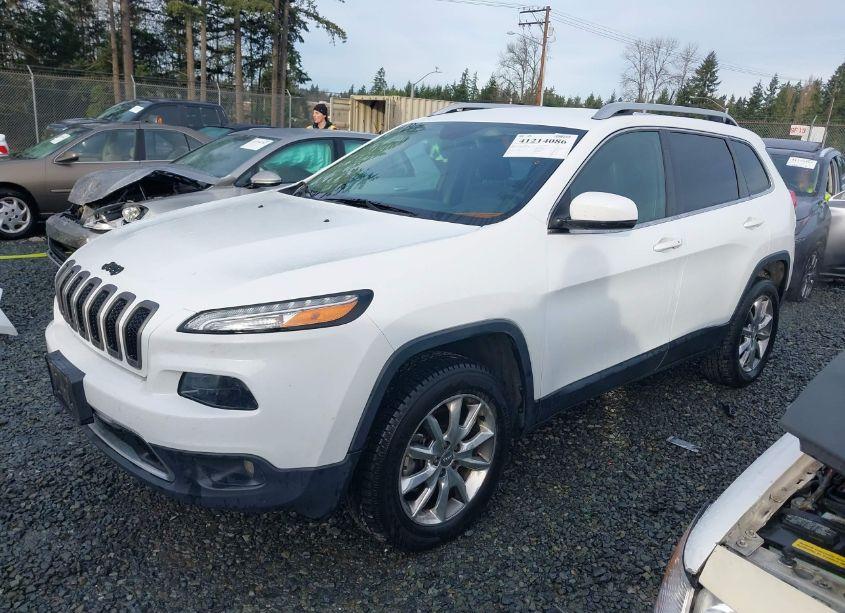 Photo 2 of 2014 Jeep Cherokee LIMITED (VIN 1C4PJMDBXEW156176)