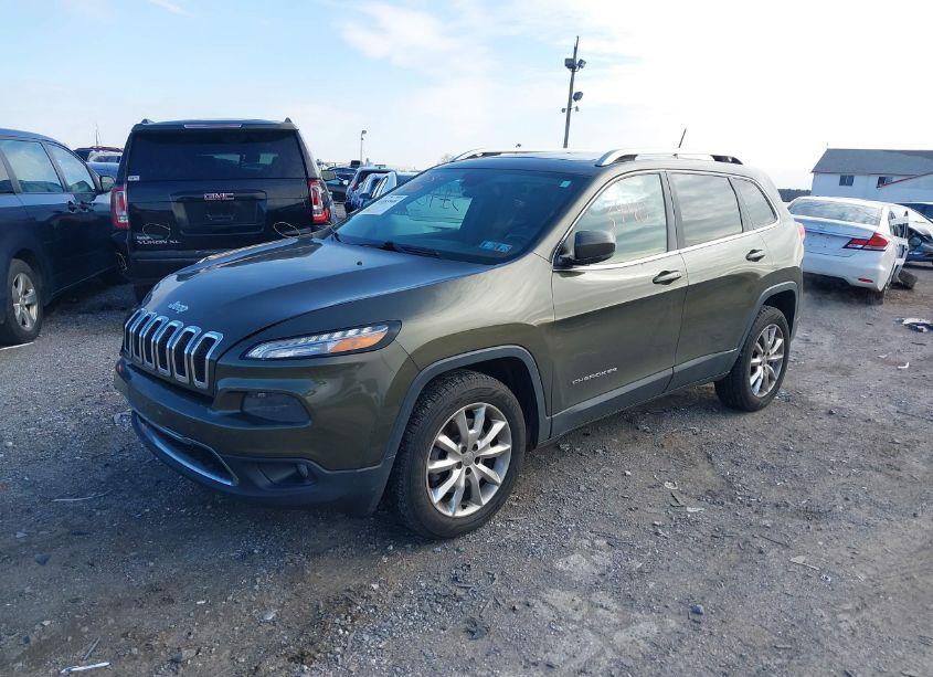 Photo 2 of 2014 Jeep Cherokee LIMITED (VIN 1C4PJMDBXEW266337)