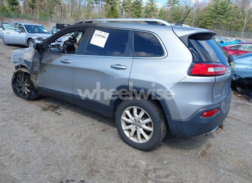 Photo 3 of 2015 Jeep Cherokee LIMITED (VIN 1C4PJMDBXFW511719)