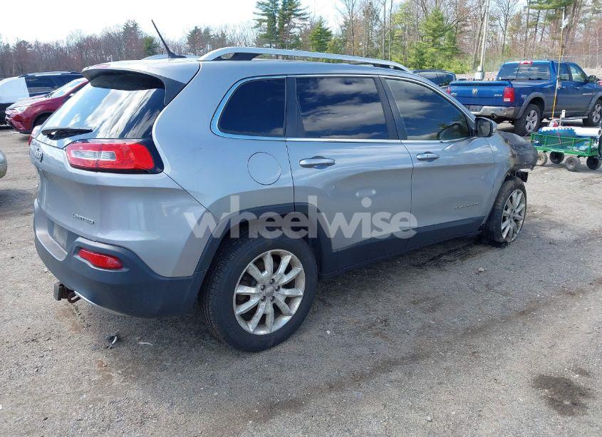 Photo 4 of 2015 Jeep Cherokee LIMITED (VIN 1C4PJMDBXFW511719)