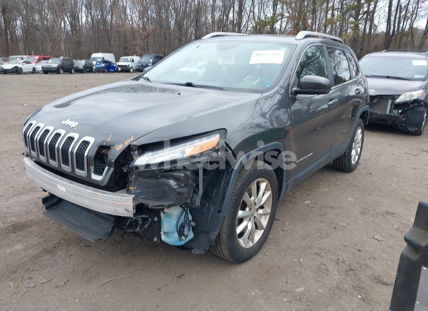 Photo 2 of 2015 Jeep Cherokee LIMITED (VIN 1C4PJMDBXFW552139)