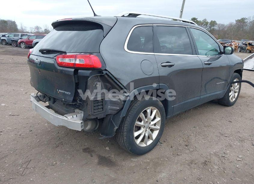 Photo 4 of 2015 Jeep Cherokee LIMITED (VIN 1C4PJMDBXFW552139)