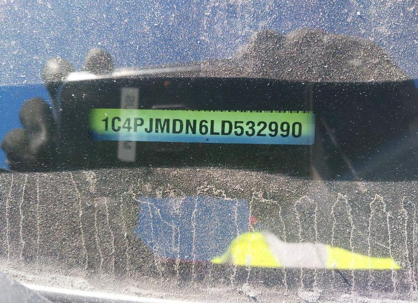 Photo 9 of 2020 Jeep Cherokee LIMITED 4X4 (VIN 1C4PJMDN6LD532990)